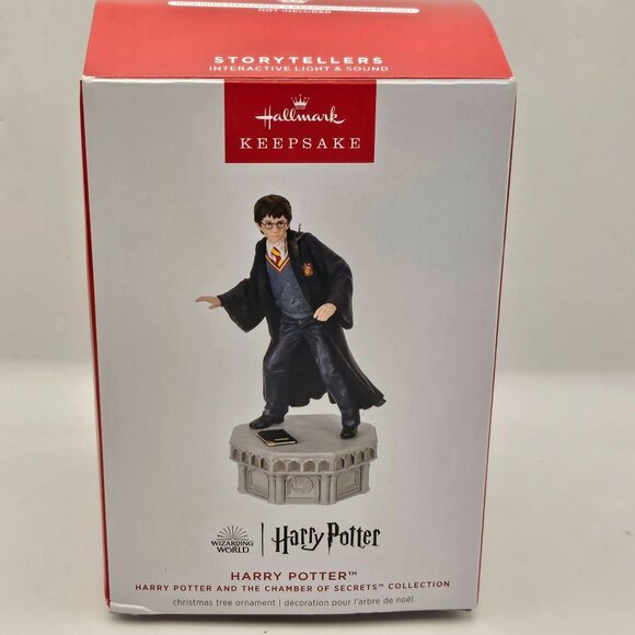 Hallmark 2024 HARRY POTTER Storytellers Chamber of Secrets Wizard - Picture 7 of 9